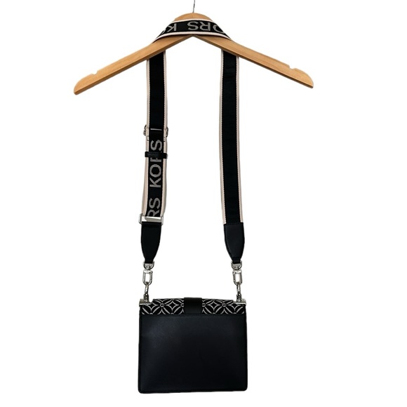 Greenwich Small Logo Jacquard Crossbody Bag - Picture 4 of 13